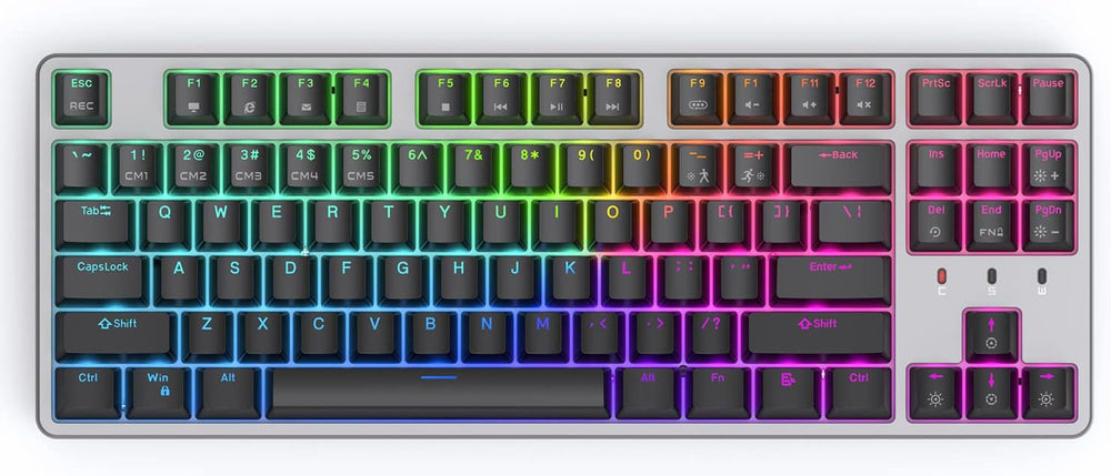CIY X77 Teclado mecánico intercambiable en caliente.