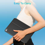 Funda con teclado JILBEALG comp iPad Air 13" M3 2025  M2 2024