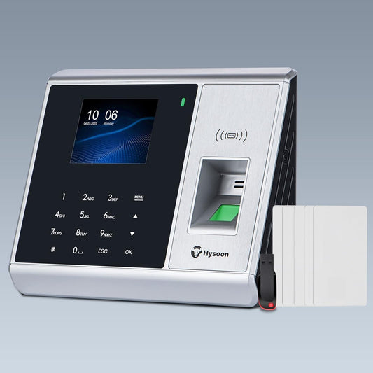 Reloj de control de tiempo, biométricos de huellas dactilares Hysoon USADO
