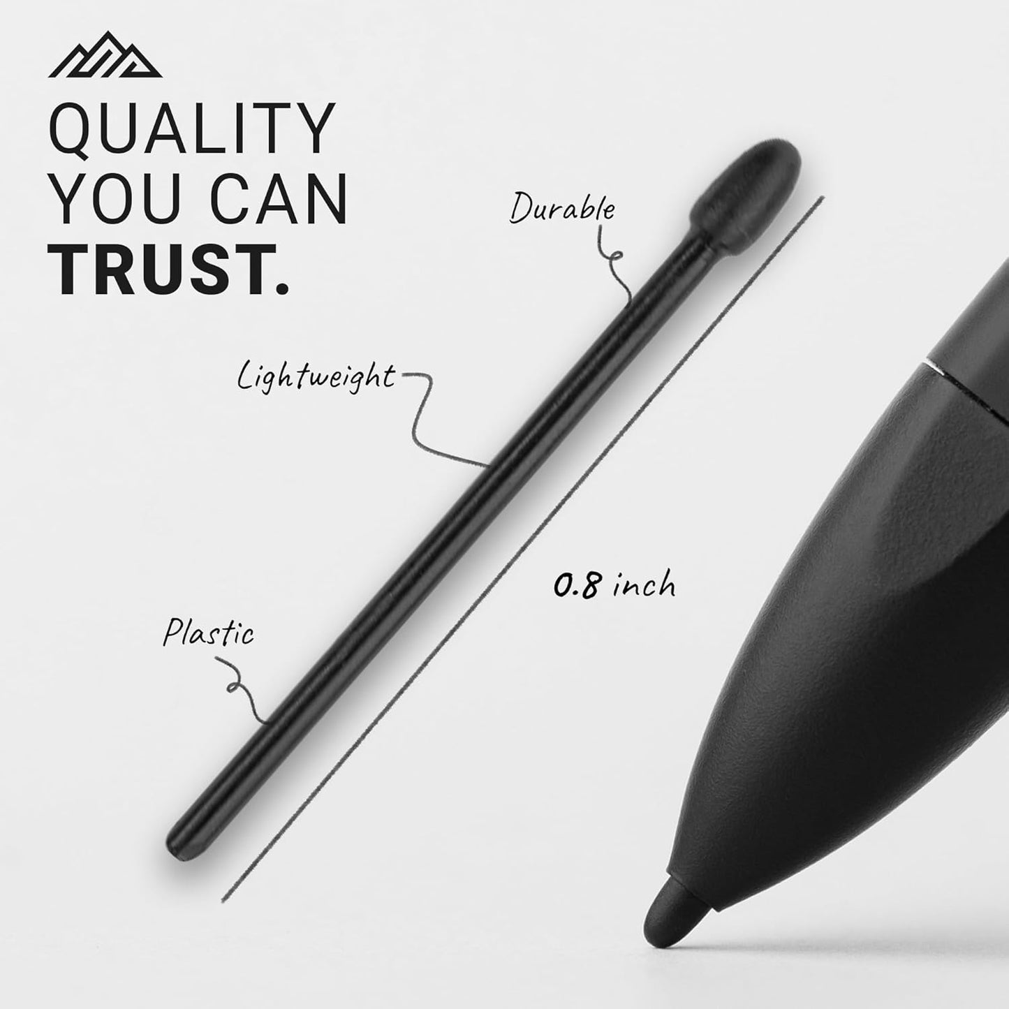 V-Pen - Puntas de repuesto (5 unidades) para 2 notables.