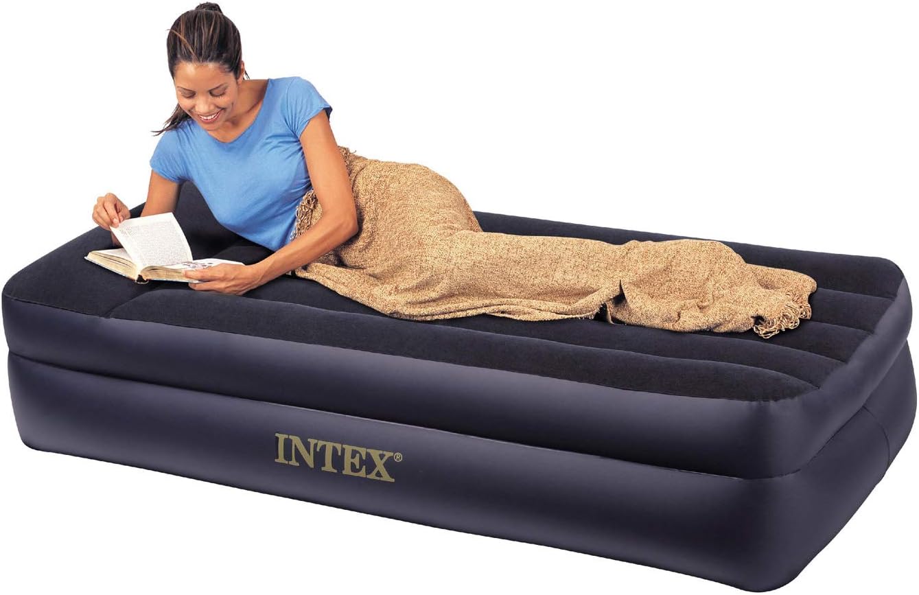 Intex Dura-Beam Series - Cama de Aire elevada con Bomba Interna