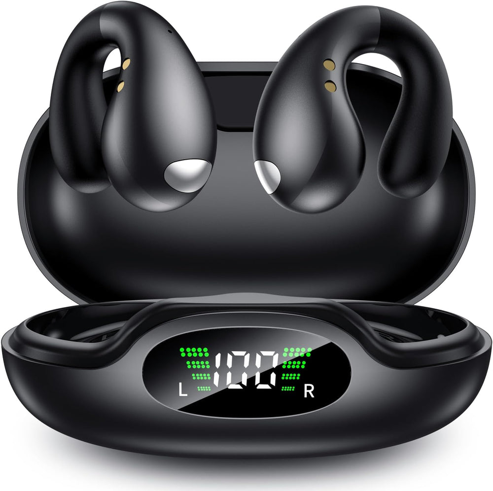 Auriculares de conducción ósea Bluetooth inalámbricos fitness