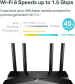 Router TP-Link WiFi 6 AX1500 1500Mbps Doble Banda