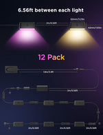 Luces de Cerca Govee H6078, Multicolor con Control Inteligente, IP65