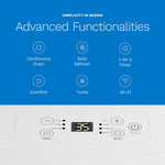 Deshumidificador Wi-Fi, 8 pintas, control avanzado, Homelabs (USADO)