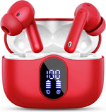Auriculares Inalámbricos Btootos A90 Bluetooth rojo (USADO)
