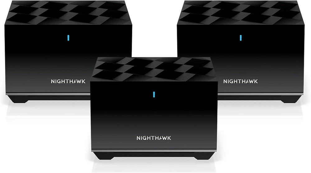 Sistema Mesh Tribanda, WiFi 6, Netgear MK83/100NAS, 6750FT.