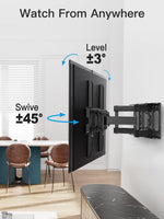Soporte TV TV 26-74 Pulgadas Pipishell Full Motion