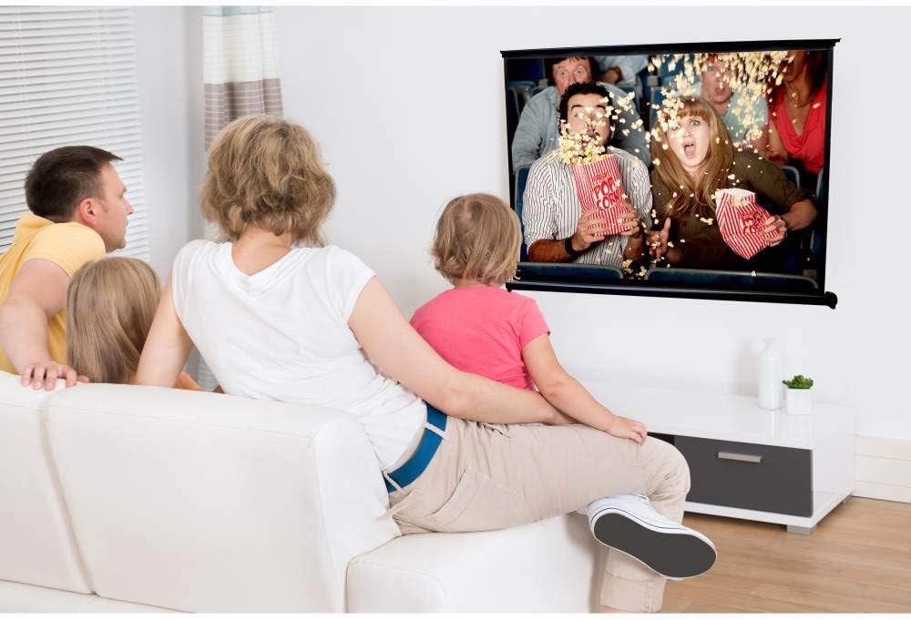 Pantalla portátil para proyector, Liviana y Duradera, PYLE.