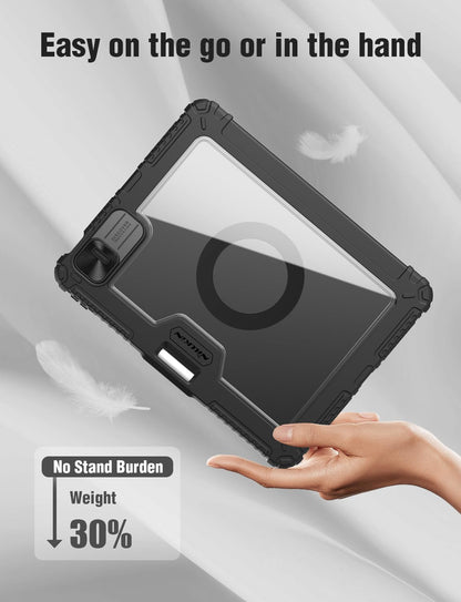 Funda con teclado retroiluminado IPAD AIR 11" Nillkin  CAJA ABIERTA