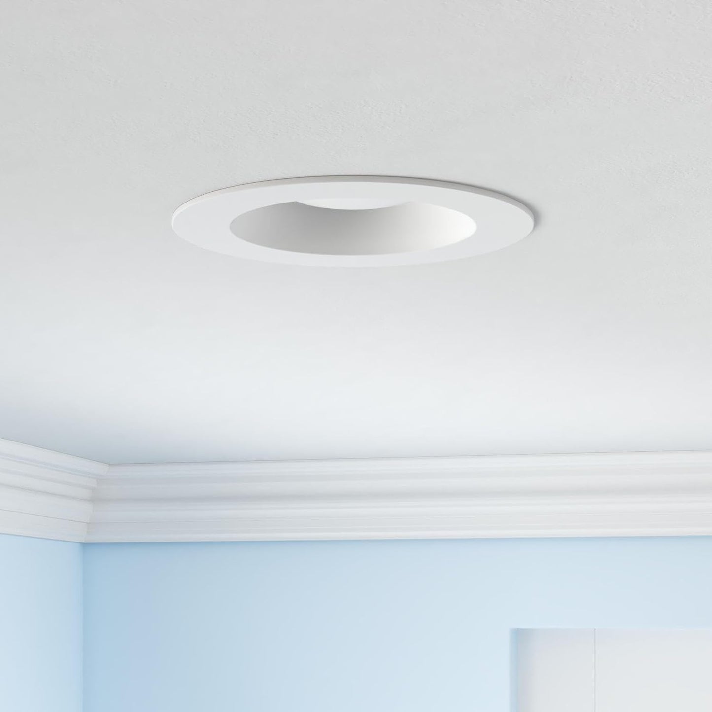 Paquete de 12 luces LED empotrables, 5/6", 5 CCT, 5000K, SUNCO