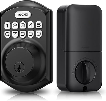 Cerradura inteligente, sin llave, con teclado, con 2 llaves TEEHO TE001