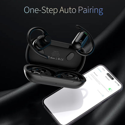 Auriculares inalámbricos Bluetooth 5.3 de oído abierto.(USADOS)