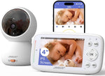 Cámara y Monitor con audio para bebes, Jeeber VB816PRO, Night Vision