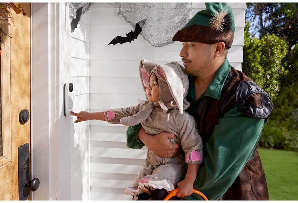 Google Nest Timbre (batería) - Ceniza.