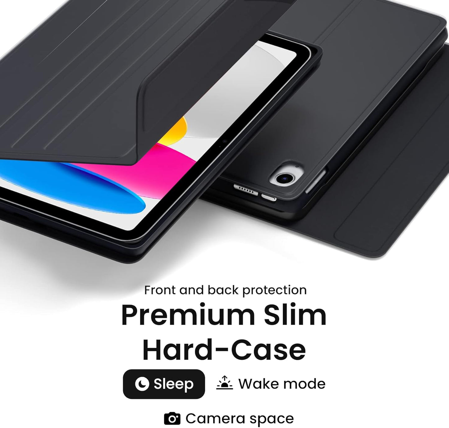 EVEO - Funda para iPad de 10ª generación con teclado.