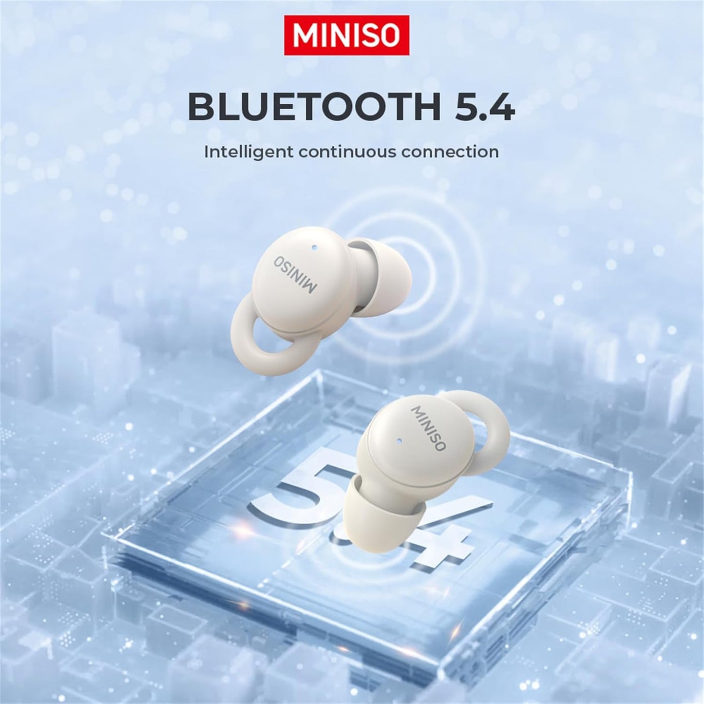 MINISO X10 - Auriculares Inalámbricos Bluetooth para Dormir.