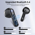 Auriculares inalámbricos, auriculares Bluetooth 5.4 2025.(USADOS)