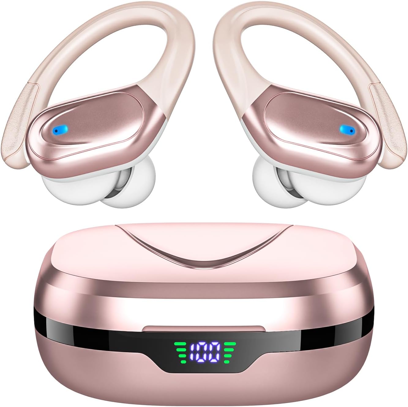 Auriculares inalámbricos Bluetooth, CATITRU BX17 ROSAS.