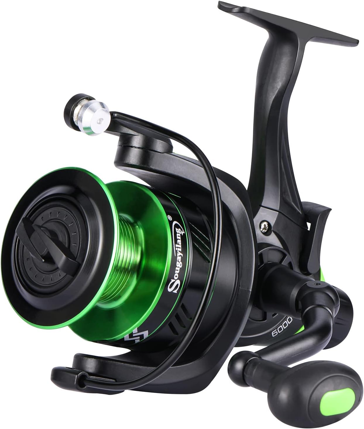 Carrete giratorio Sougayilang 13+1,  para pesca de carpas, KO- 6000.