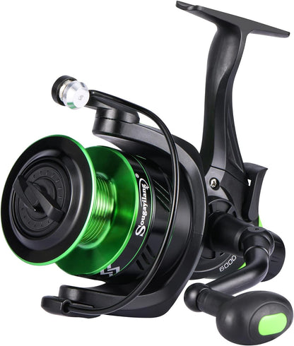 Carrete giratorio Sougayilang 13+1,  para pesca de carpas, KO- 6000.