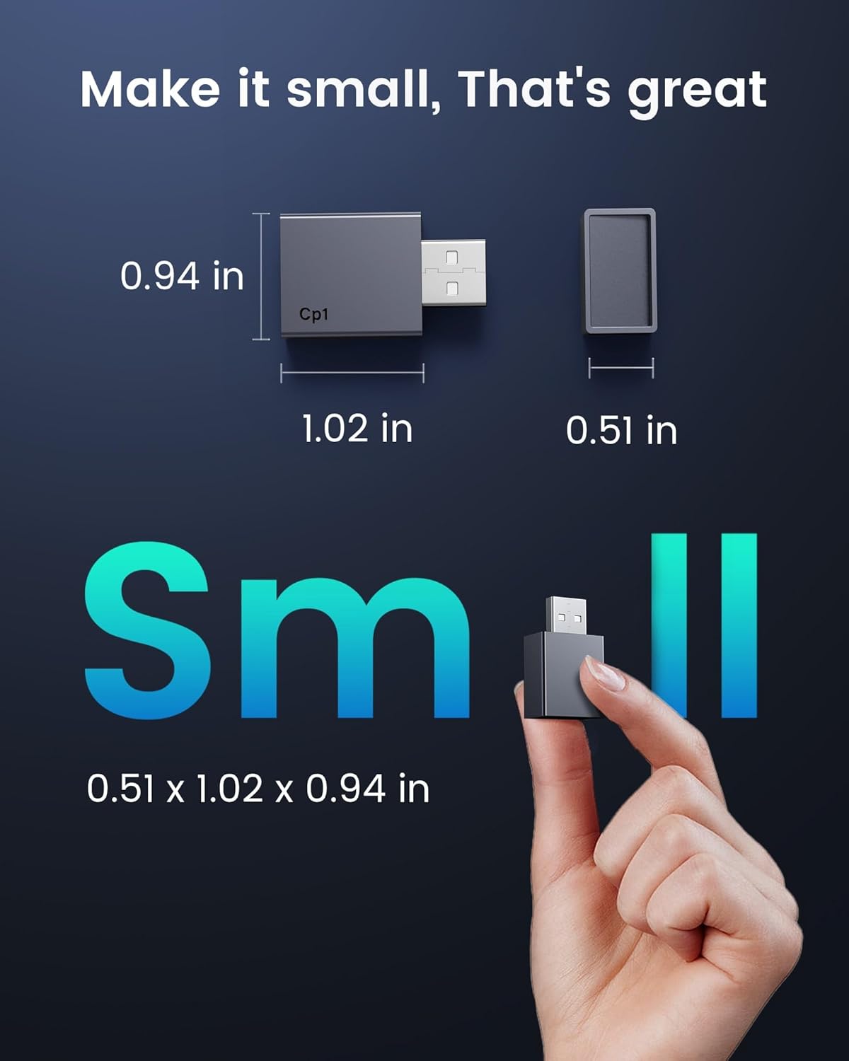 Adaptador inalámbrico CarPlay para Apple Plug and Play