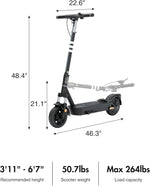 Scooter Eléctrico OKAI Suspensión Motor Potente (USADO)