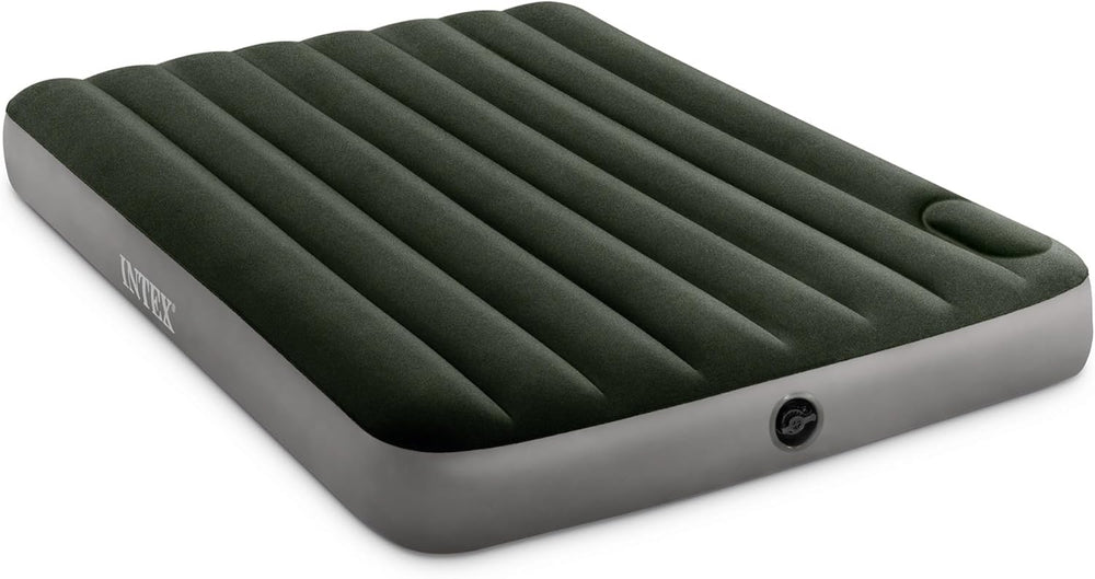 Colchón Intex Dura-Beam Standard 10" Alto, Matrimonial, Bomba de pie.