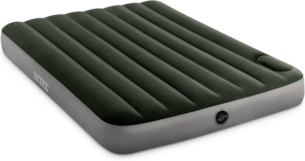 Colchón Intex Dura-Beam Standard 10" Alto, Matrimonial, Bomba de pie.