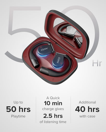 Auriculares de oído abiertos Cleer ARC 3 funda inteligente