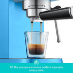 Cafetera Maquina Espresso Casabrews CM541820 Bar Acero