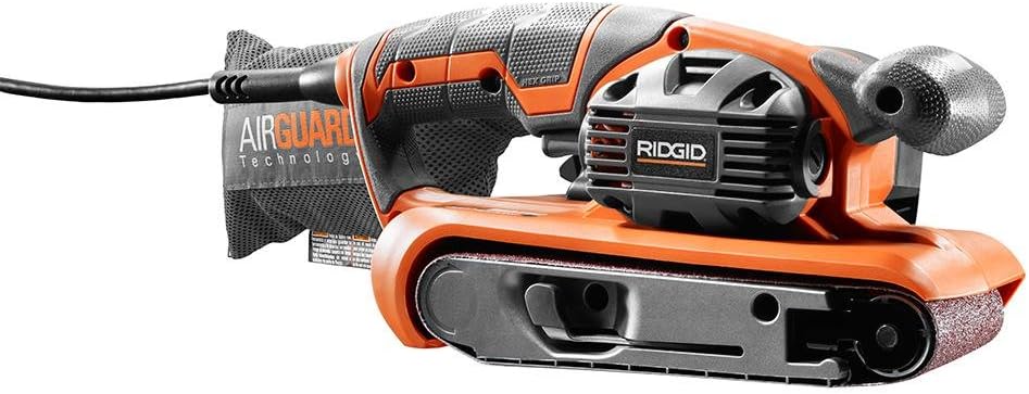 Lijadora De Banda Con Airguard Tecnol. Ridgid R27401