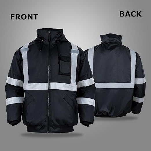 Chaquetas de seguridad reflectantes de alta visibilidad. VENDACE