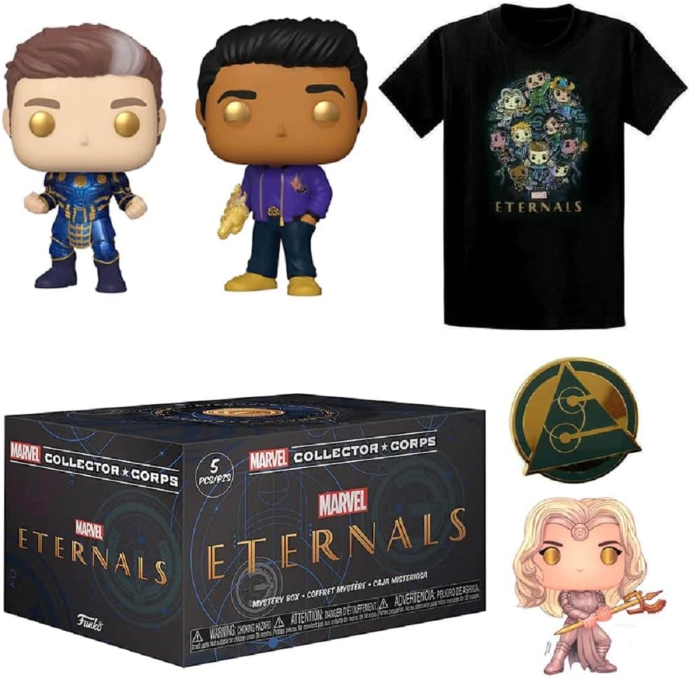 Funko Pop! Marvel: Eternals Collector Corps. Caja de suscripción.