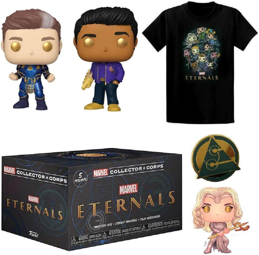 Funko Pop! Marvel: Eternals Collector Corps. Caja de suscripción.
