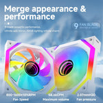 Ventiladores ARGB para Carcasa de Computadora de 120mm.