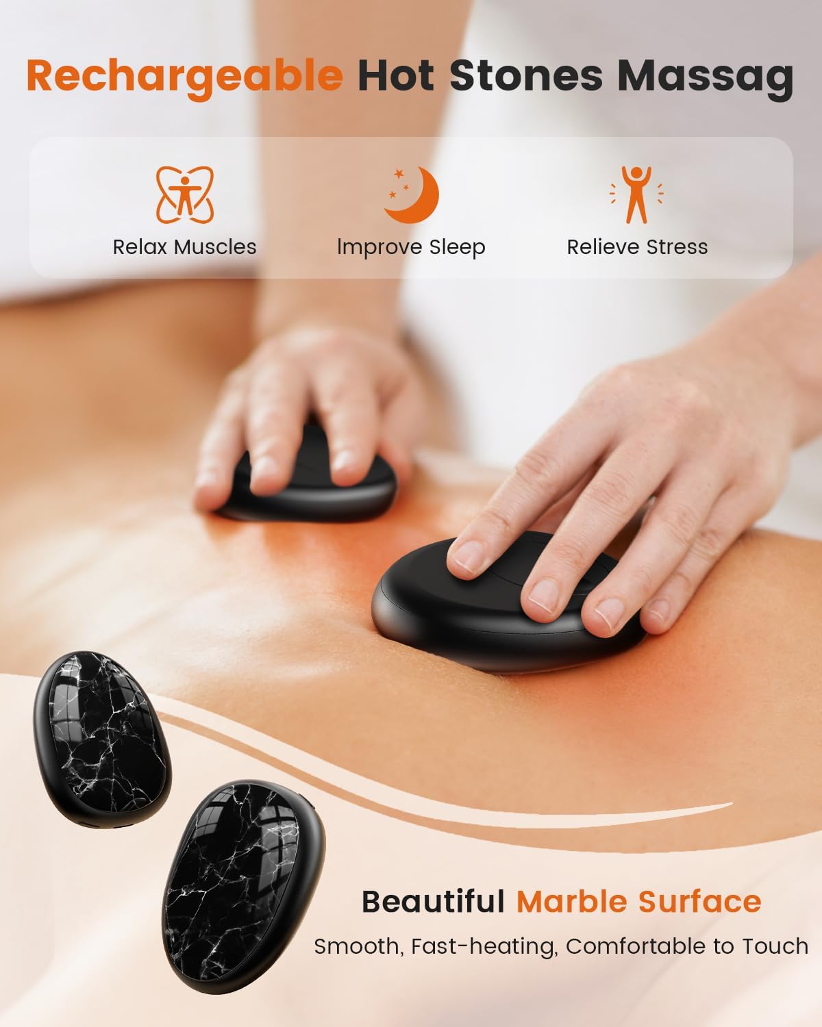 Coldsky- Calentadores De Manos Recargables Magnético 2 En 1