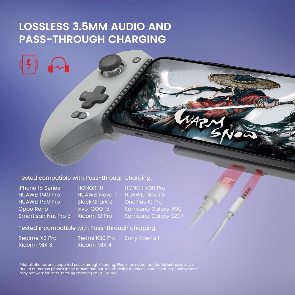 GameSir G8 Galileo - Controlador móvil tipo C.