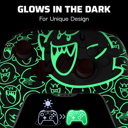 Mando inalámbrico PDP REMATCH GLOW: Boo Hoo, Wireless para Switch