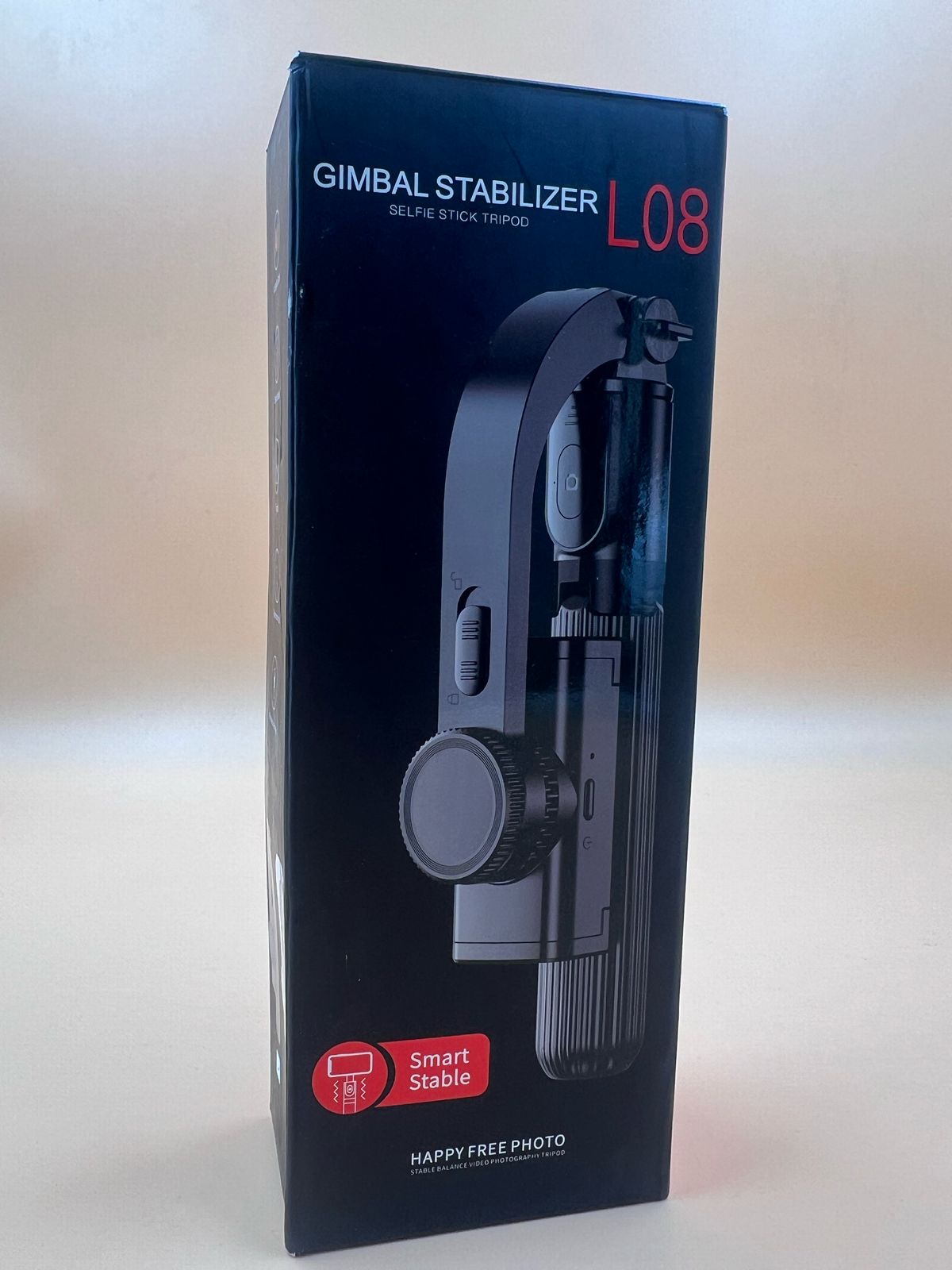 Gimbal L08 estabilizador selfie Stick trípode