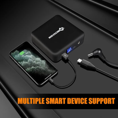 Batería portátil de 12 V 16000 mAh para chaquetas con calefacción.