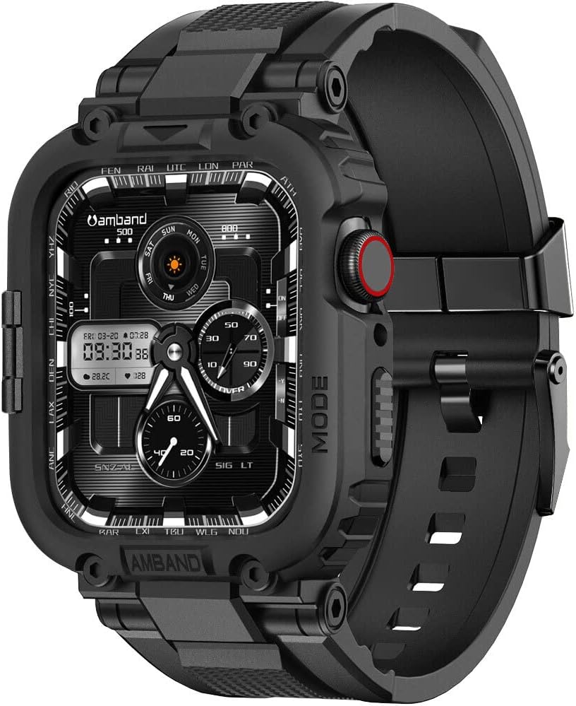 Funda deportiva para Apple Watch, amBand M1, 49mm, TPU.