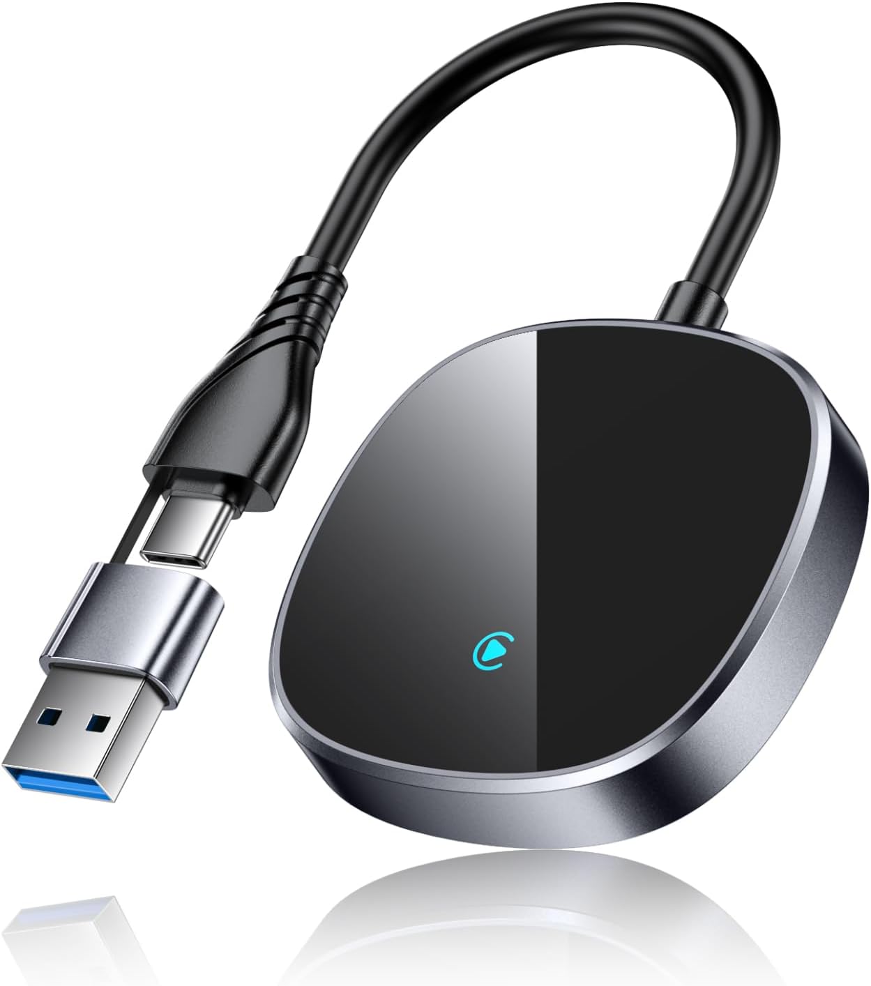 Adaptador inalámbrico CarPlay Plug & Play Android y IOS