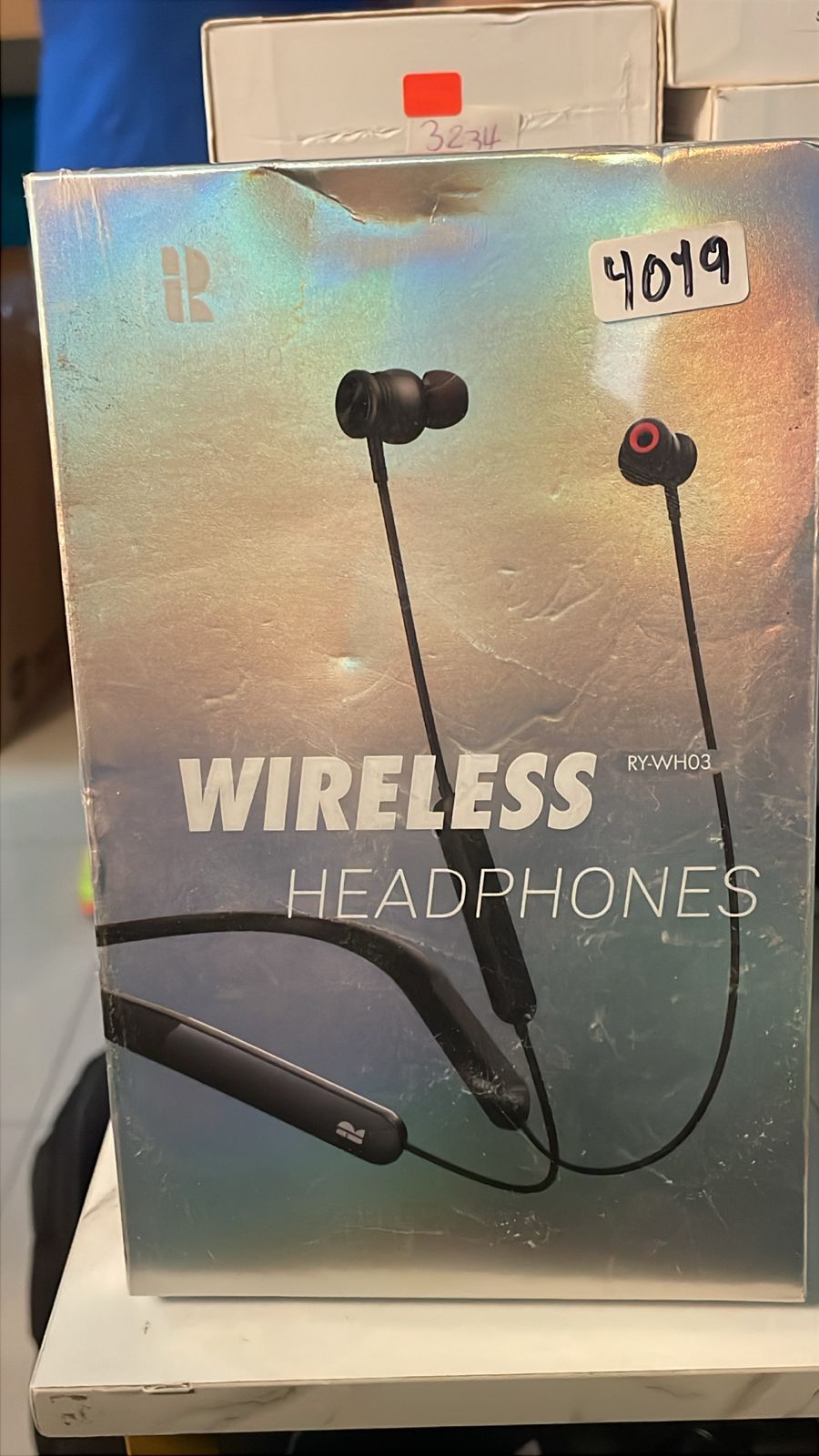 Auriculares Bluetooth, Rythflo con micrófono intrauditivo.