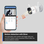 Cámara Seguridad WiFi Exterior 3MP Alexa Tapo C310
