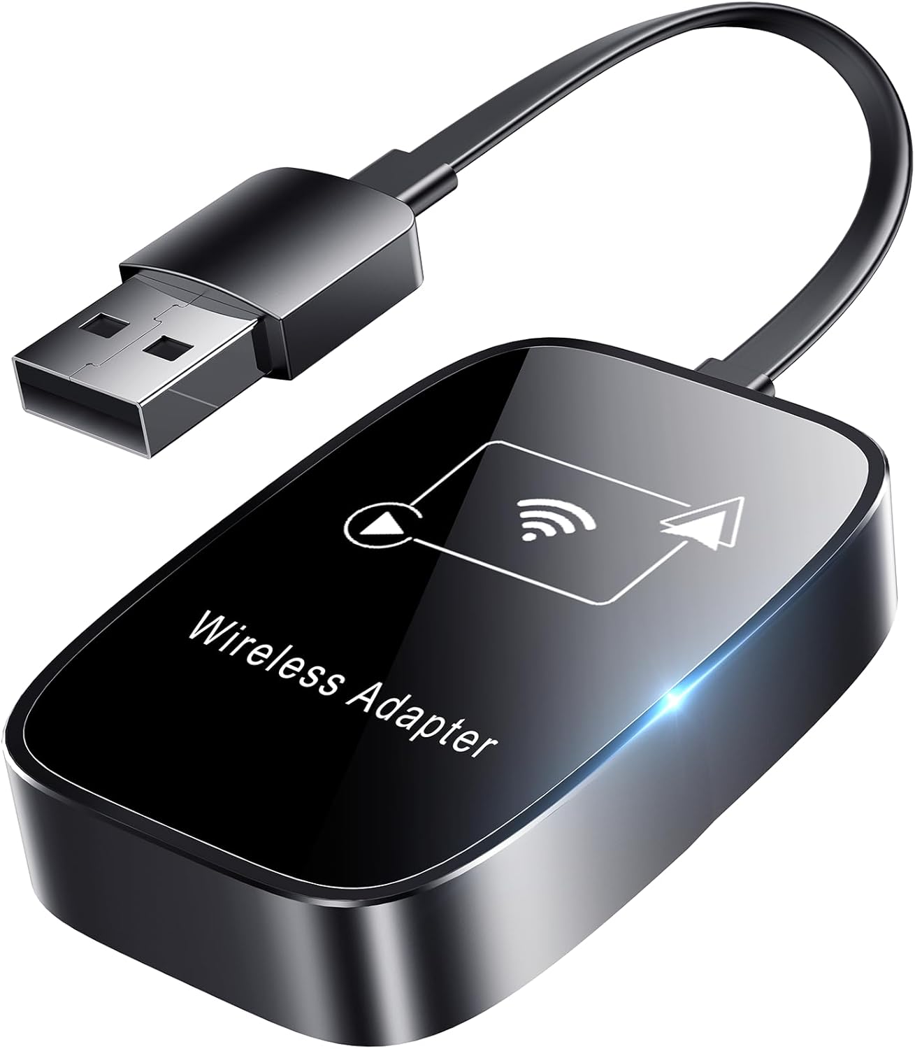 2 EN 1 Adaptador inalámbrico para Carplay/Android Auto