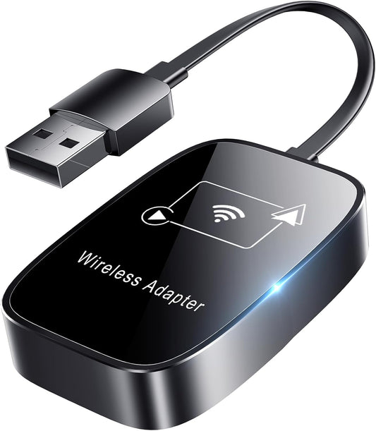 2 EN 1 Adaptador inalámbrico para Carplay/Android Auto