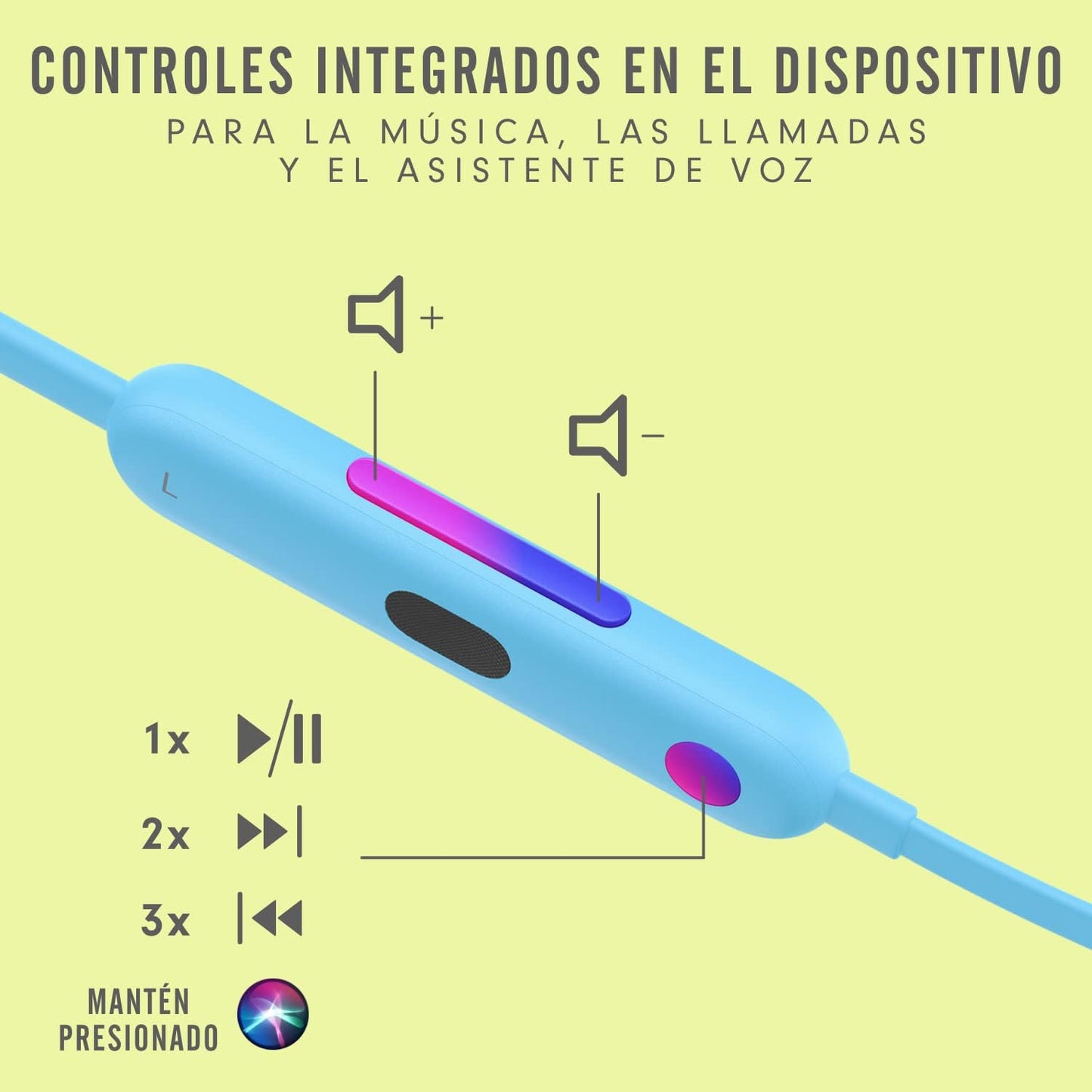 Beats Audífonos in-Ear Flex inalámbricos, magnéticos, Chip W1.