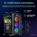Skytech Nebula Gaming, PC de computadora Ryzen 7, NVIDIA RTX 5060