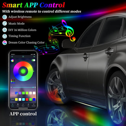 Luz led para coches-camiones RGBIC sistema iluminación (USADO)